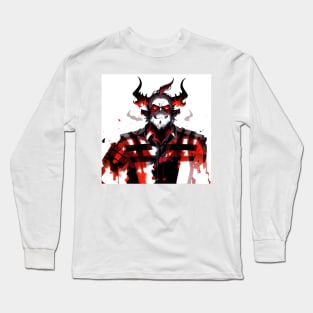 Devilish hipster Long Sleeve T-Shirt